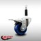 Service Caster 3'' SS Solid Poly Swivel 7/8'' Expanding Stem Caster Total Lock Brake SCC-SSEXTTL20S314-SPUS-78 - alternate 4